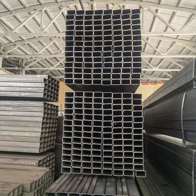 201 Galvanized Steel Rectangular Tube Q235B 316 80mm For Maintenance