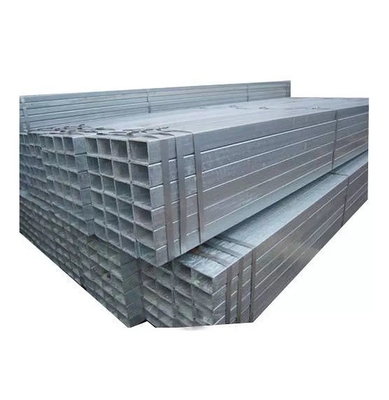 Black Hot Dip Galvanized Steel Square Pipe Q195 Hollow Tubular Steel Pipe 1mm
