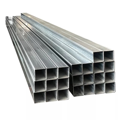 0.2mm Carbon Steel Rectangular Tube A369 Metal Rectangular Pipe