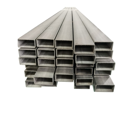 Polished Rectangular Painted Coated Steel Pipe Galvanized With Black Painted Surface