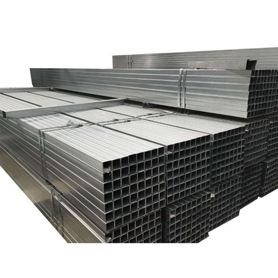 ERW Hot Dipped Galvanized Steel Square Tube 2mmx50x50 A36 Q215 EN10305