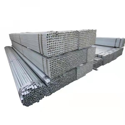 Z20 Z30 Z60 Galvanized Steel Square Tube Hot Rolled A36 275g/㎡