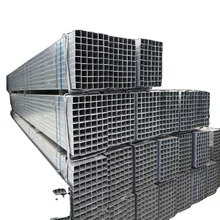 BIS Certified Galvanized Steel Square Tube Hot Dip Surface 0.8 - 30 Mm