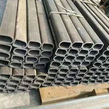 Length 1-12m Rectangular Steel Pipe 0.5 - 60Mm For Bundles/Pallet Packaging